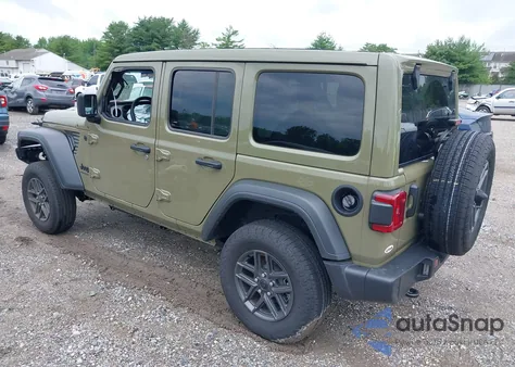 2025 Jeep Wrangler 4-Door Summit 4X4 z USA, uszkodzony, nr VIN 1C4PJXDN3SW543076